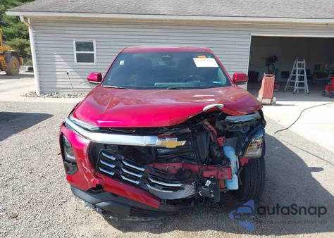 2025 Chevrolet Equinox Fwd Lt из США, поврежденный, VIN 3GNAXHEG1SL135148